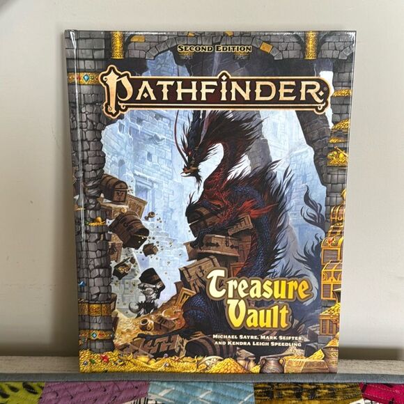 Pathfinder Treasure Vault Hardcover Book - Picture 1 of 12